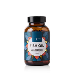 Wild Caught Alaskan Sockeye Salmon Fish Oil