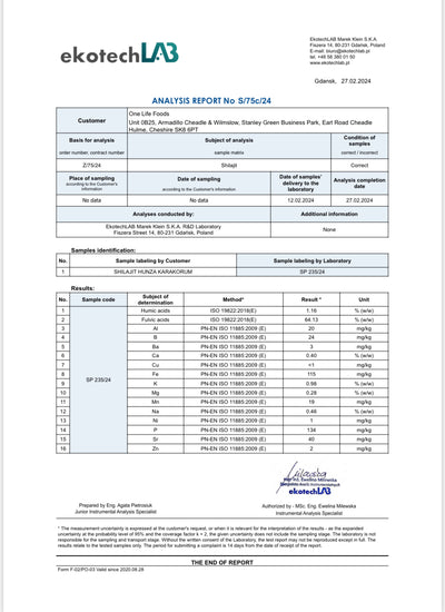 Pure Hunza Shilajit Resin
