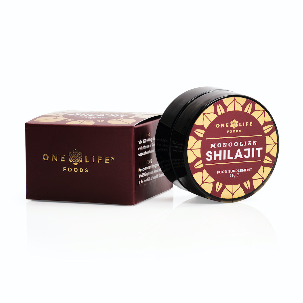 Pure Mongolian Shilajit resin 25g rich in fulvic and humic substances