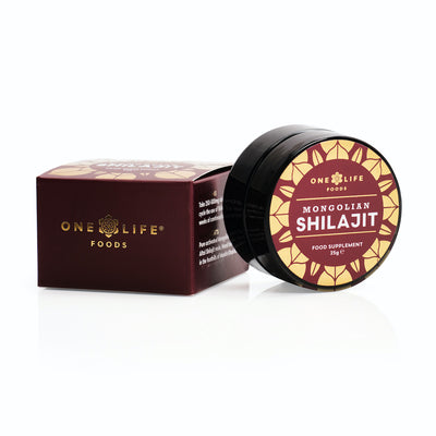 Pure Mongolian Shilajit resin 25g rich in fulvic and humic substances
